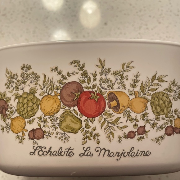 VINTAGE Corningware  L’Echalote La Marjolaine  casserole dish - Picture 8 of 12